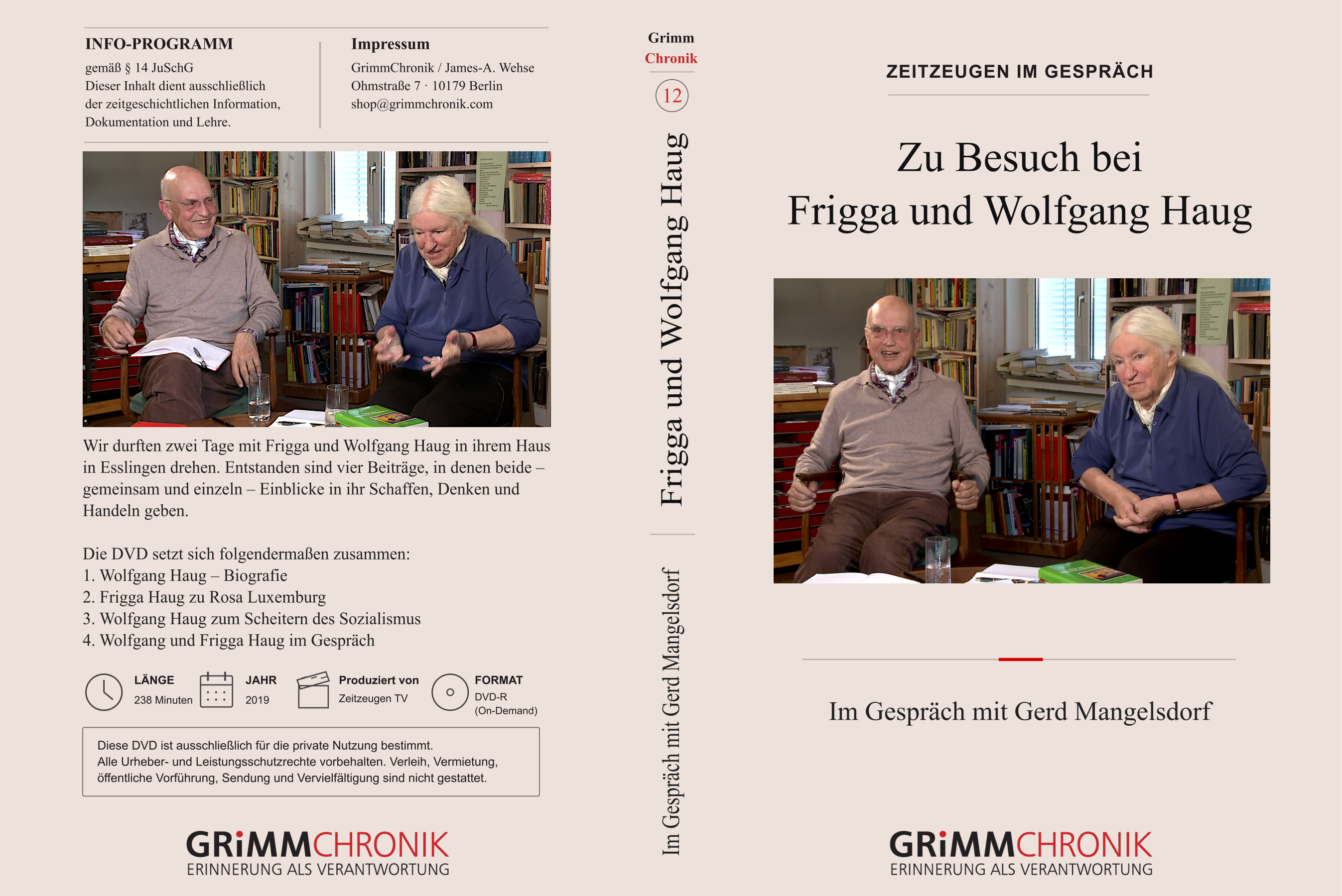 Frigga und Wolfgang Haug – Zu Besuch bei Frigga und Wolfgang Haug