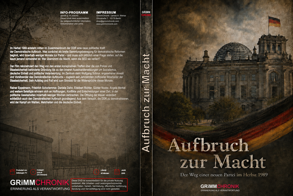 Aufbruch zur Macht - Der Weg einer neuen Partei im Herbst 1989
