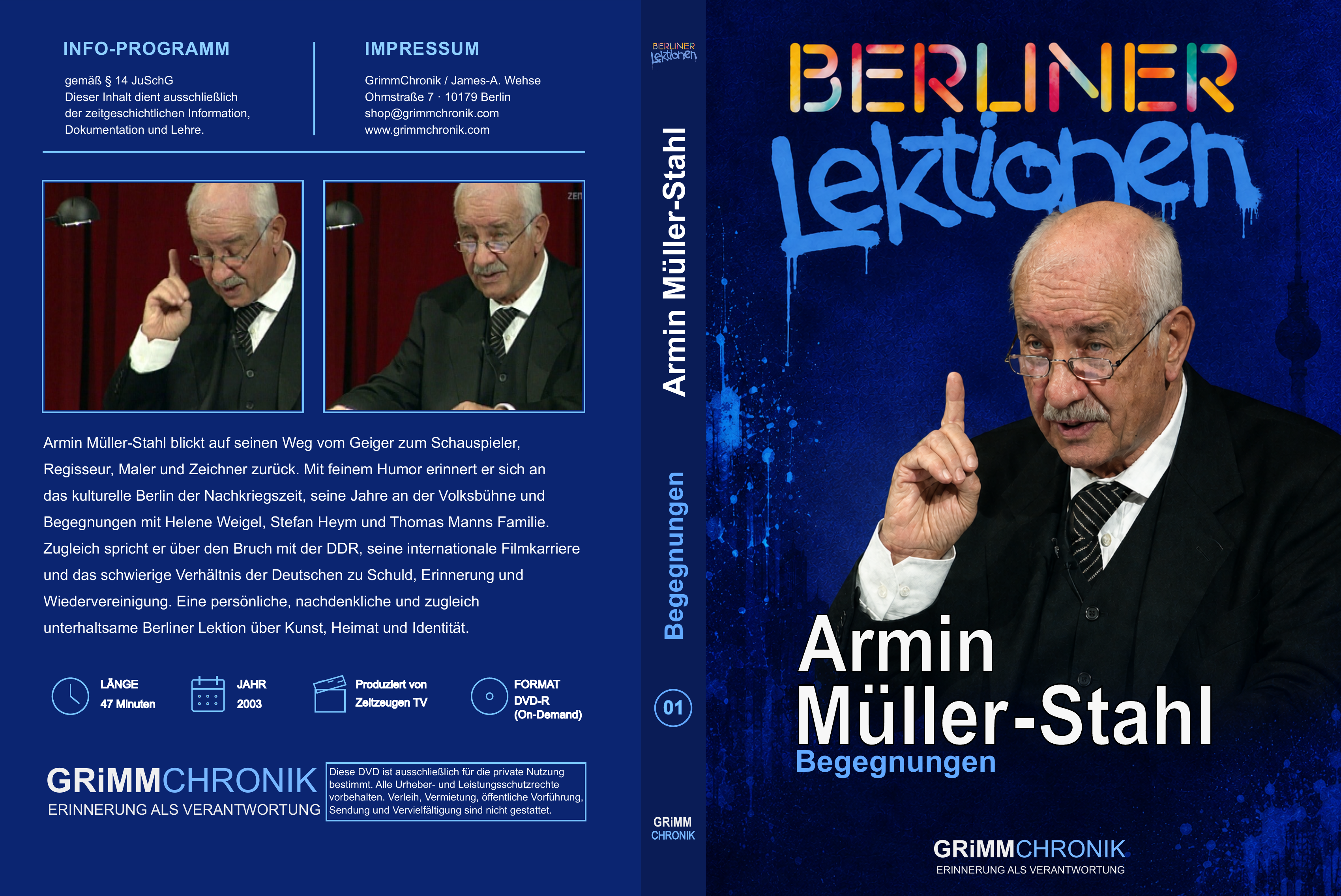 Armin Müller-Stahl – Begegnungen