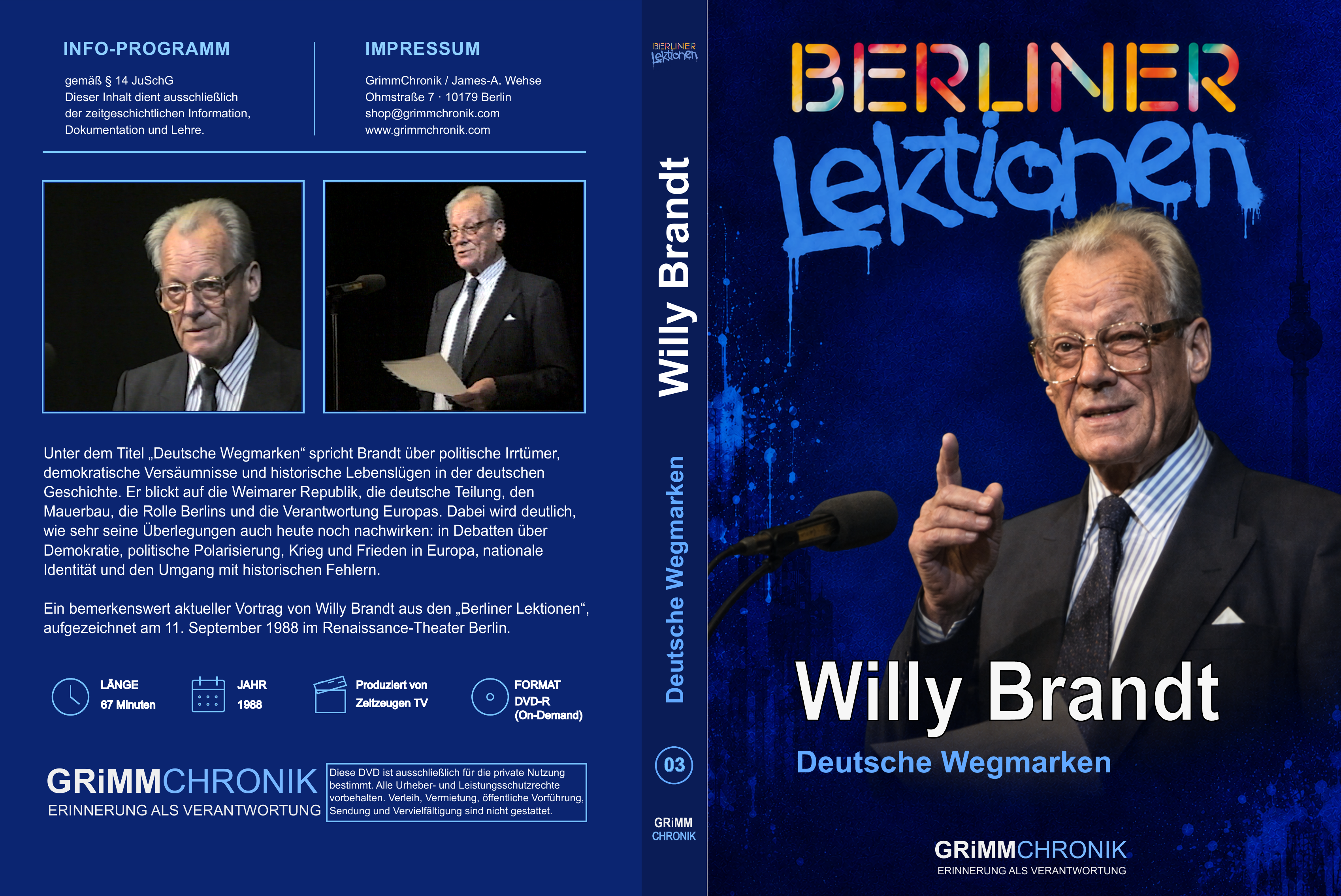 Willy Brandt – Deutsche Wegmarken