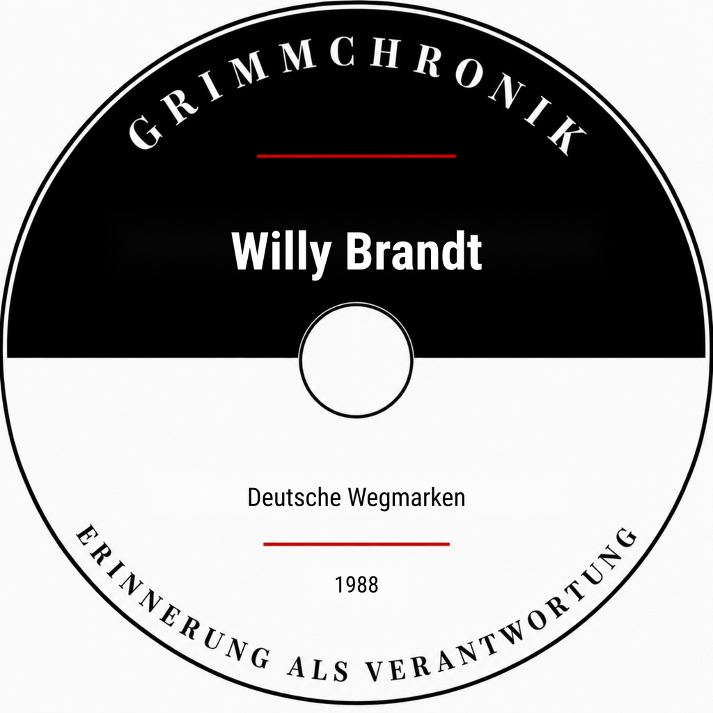 Willy Brandt – Deutsche Wegmarken