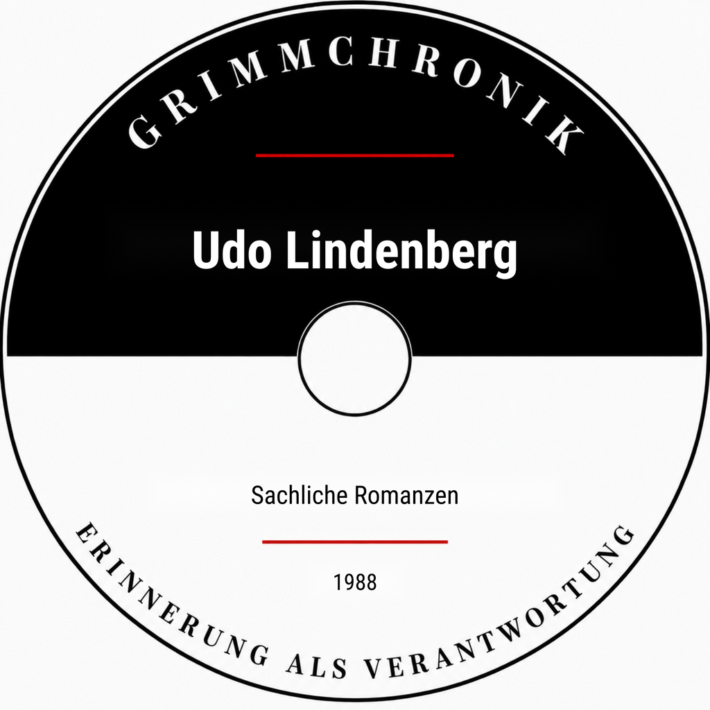 Udo Lindenberg – Sachliche Romanzen