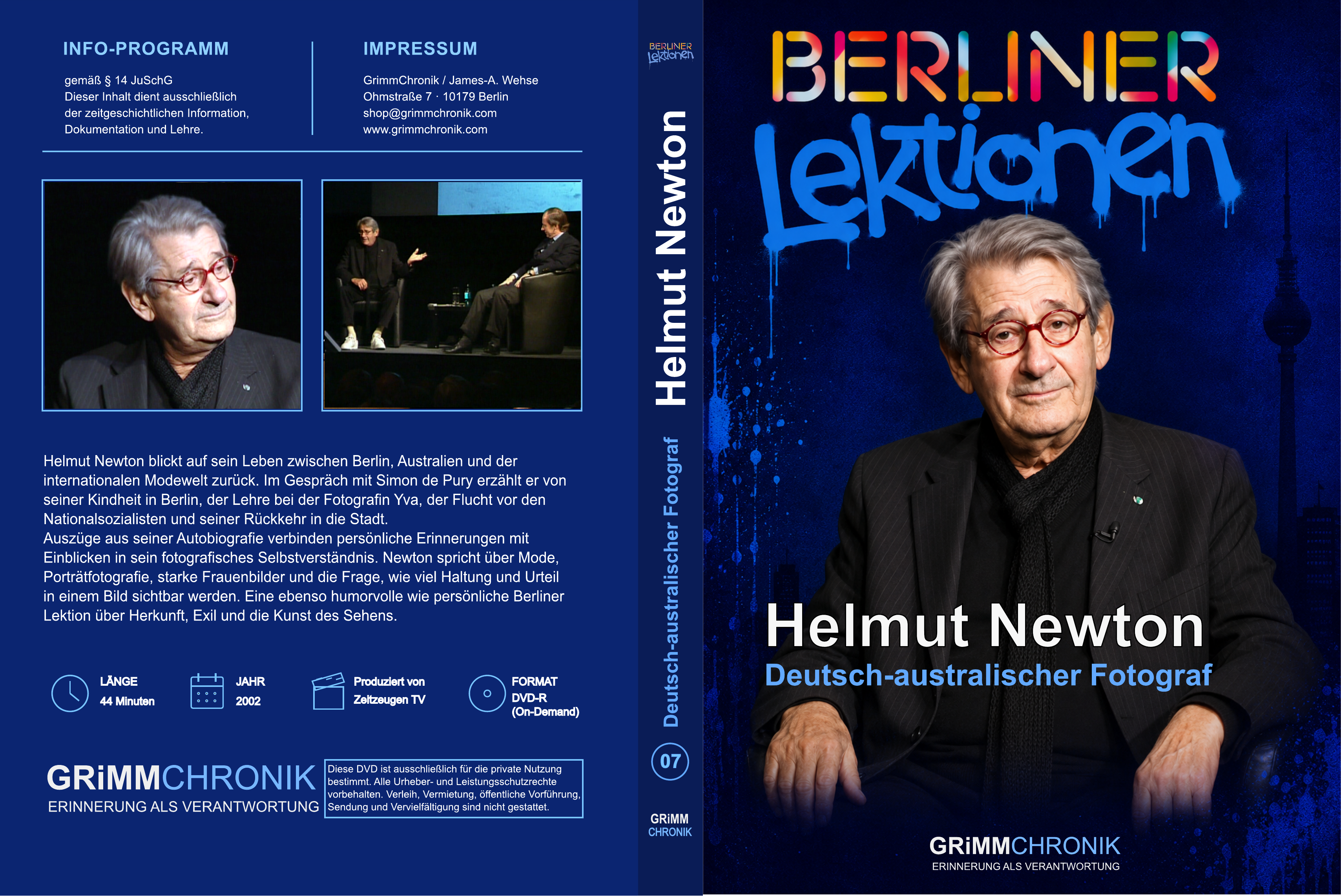 Helmut Newton – Deutsch-australischer Fotograf