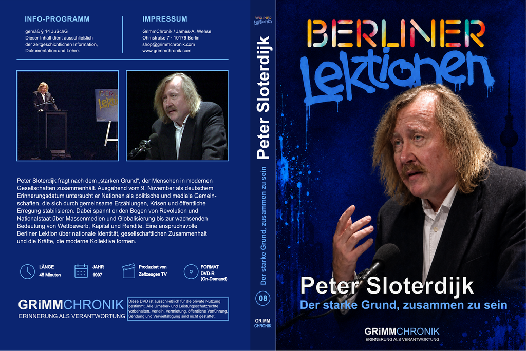 Peter Sloterdijk – Der starke Grund, zusammen zu sein