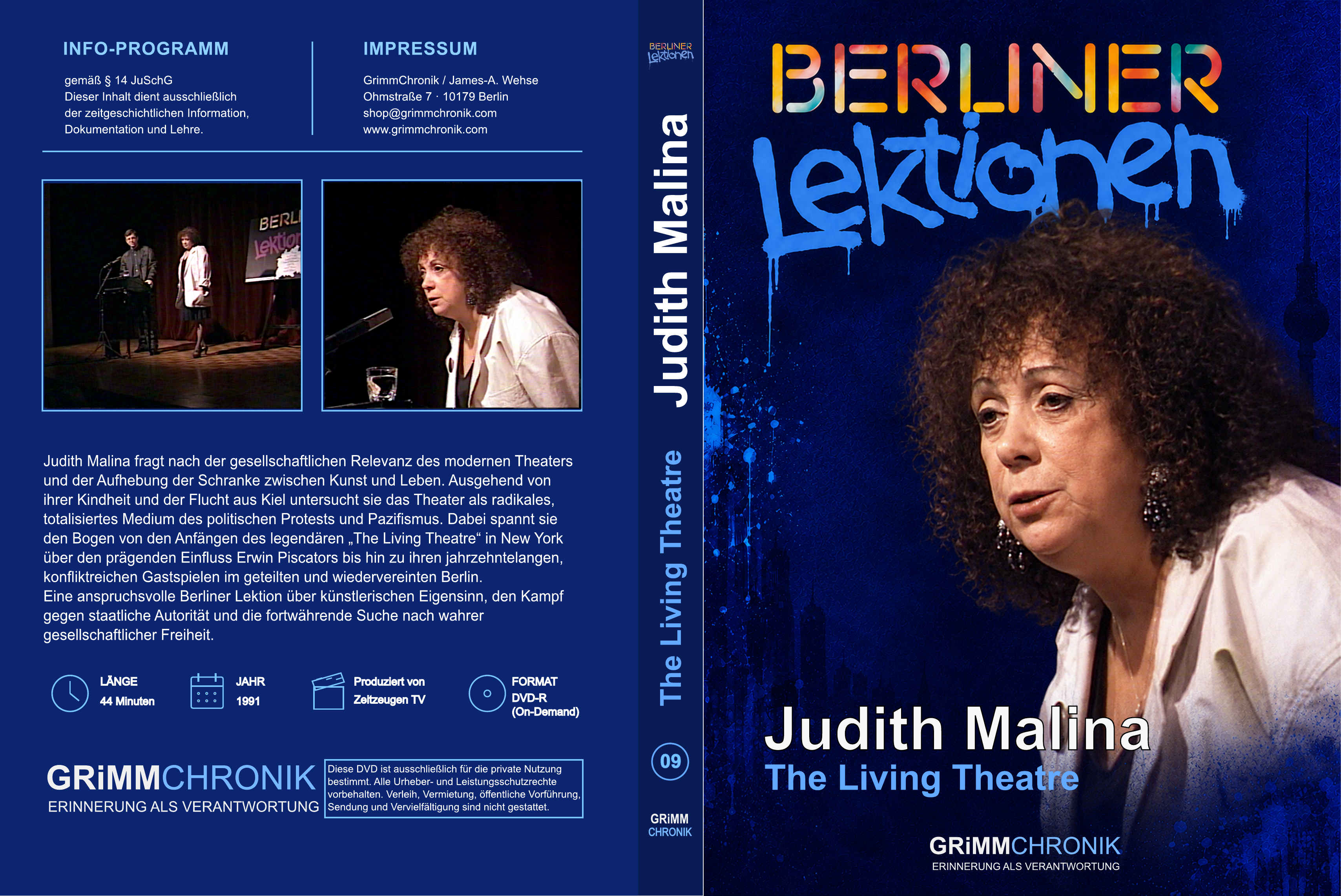 Judith Malina – The Living Theatre