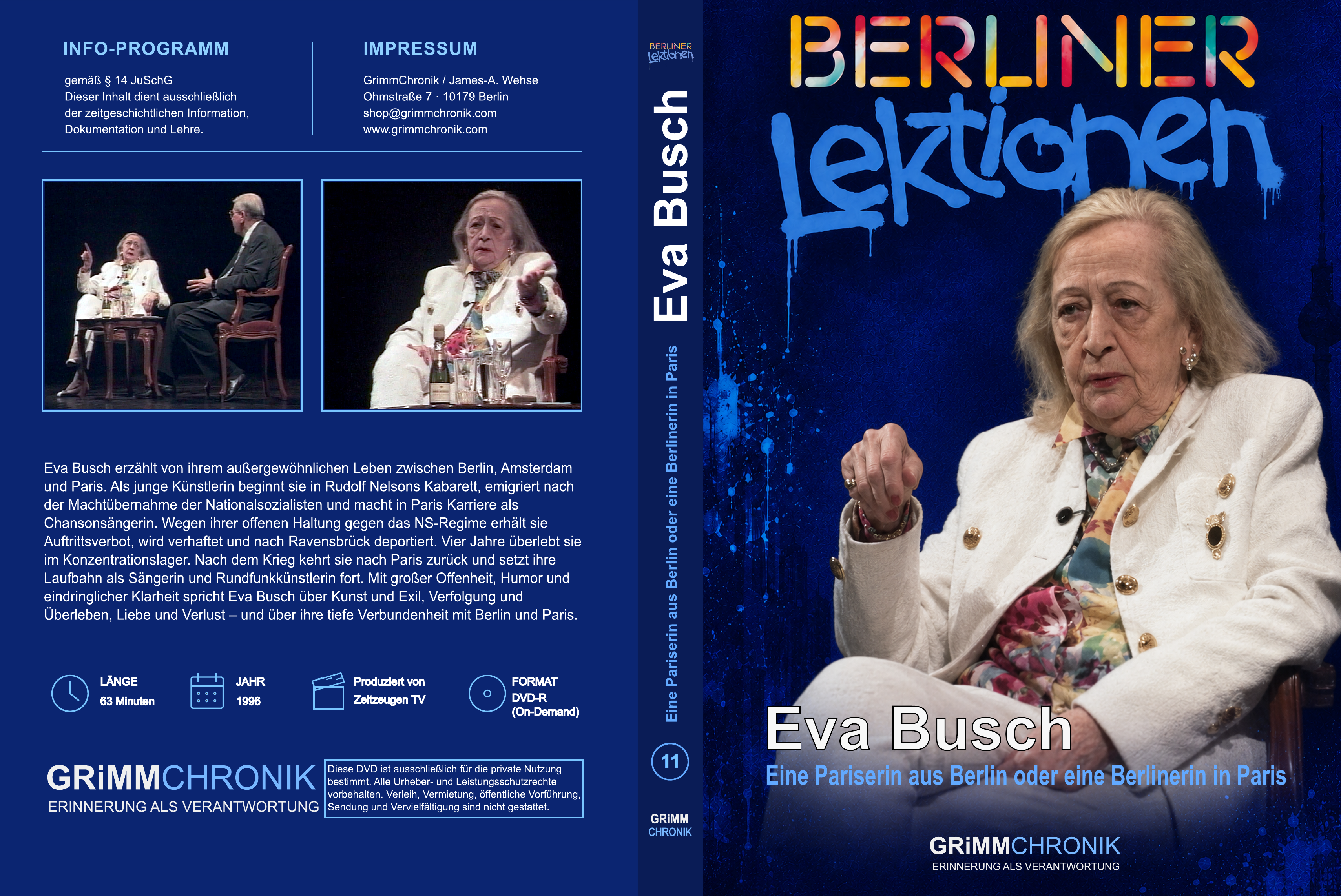 Eva Busch – Eine Pariserin aus Berlin oder eine Berlinerin in Paris