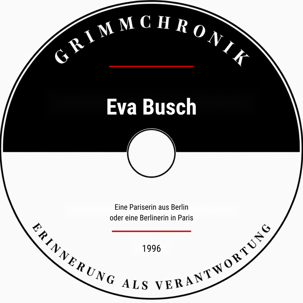 Eva Busch – Eine Pariserin aus Berlin oder eine Berlinerin in Paris