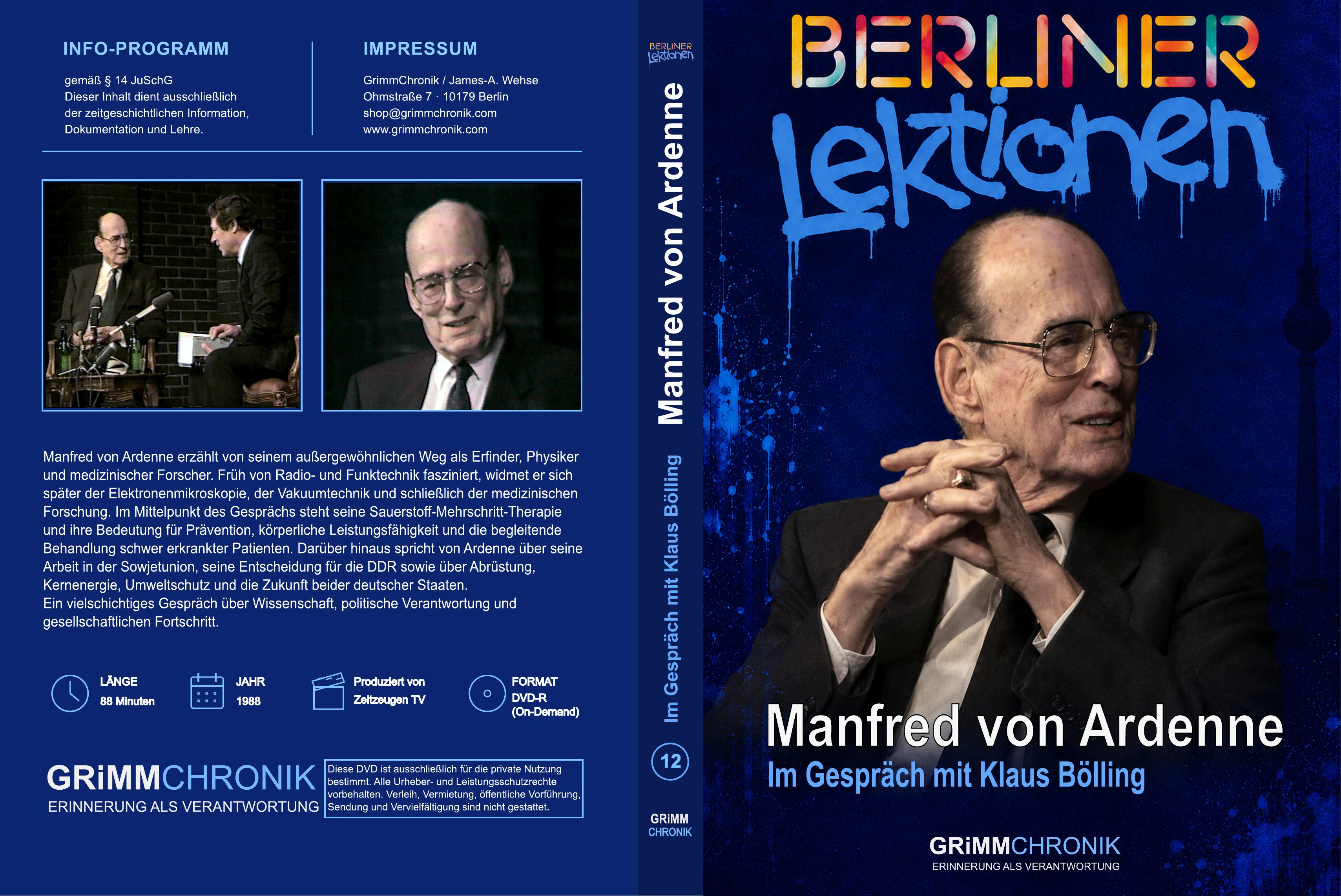 Manfred von Ardenne – Im Gespräch mit Klaus Bölling