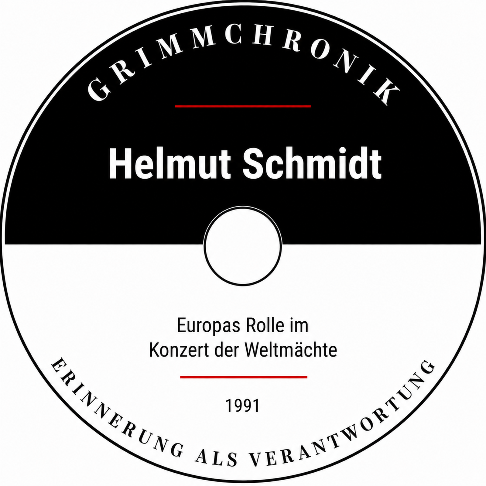 Helmut Schmidt – Europas Rolle im Konzert der Weltmächte
