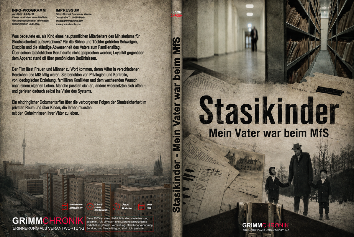 Stasikinder - Mein Vater war beim MfS