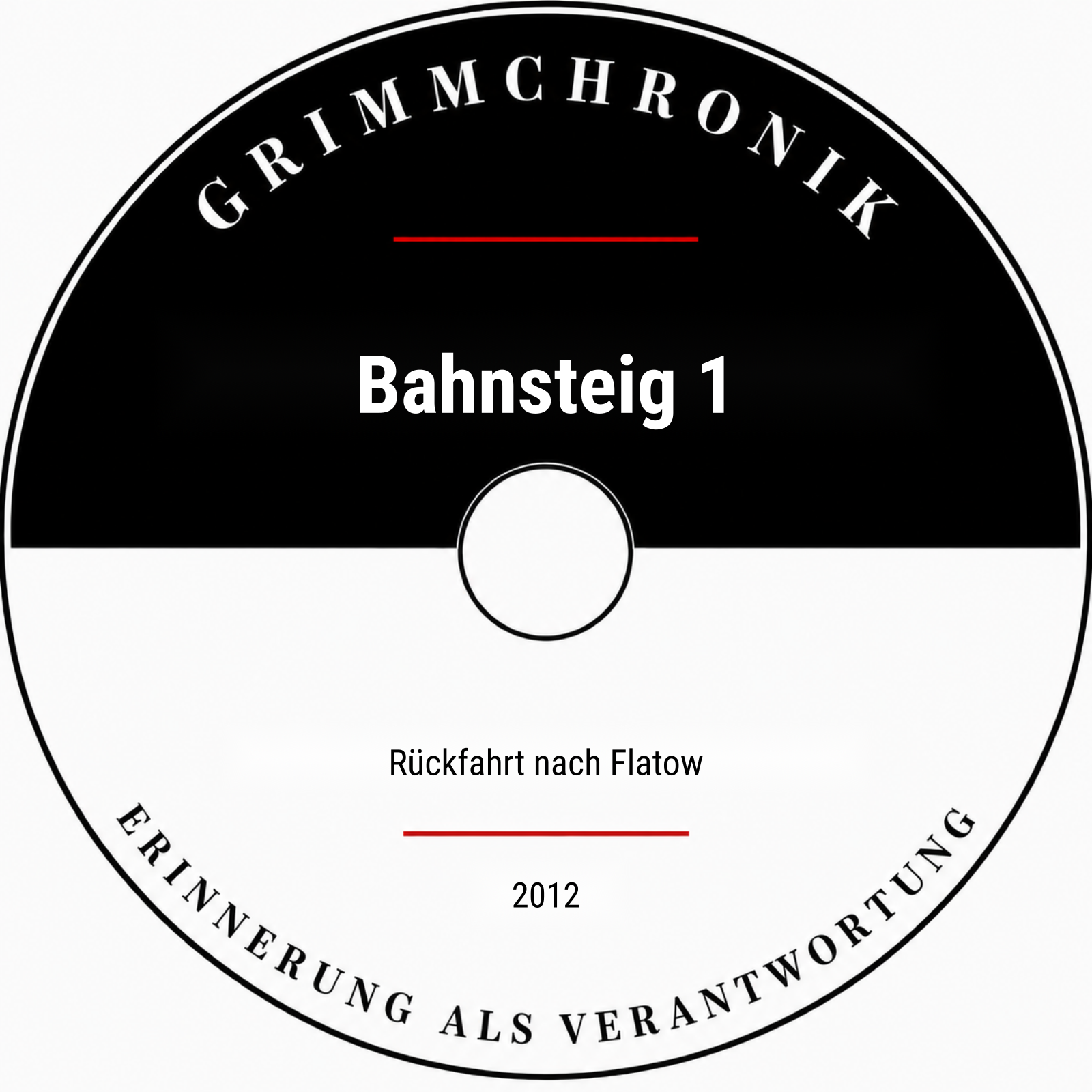 Bahnsteig 1 – Rückfahrt nach Flatow
