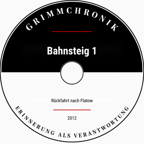 Bahnsteig 1 – Rückfahrt nach Flatow
