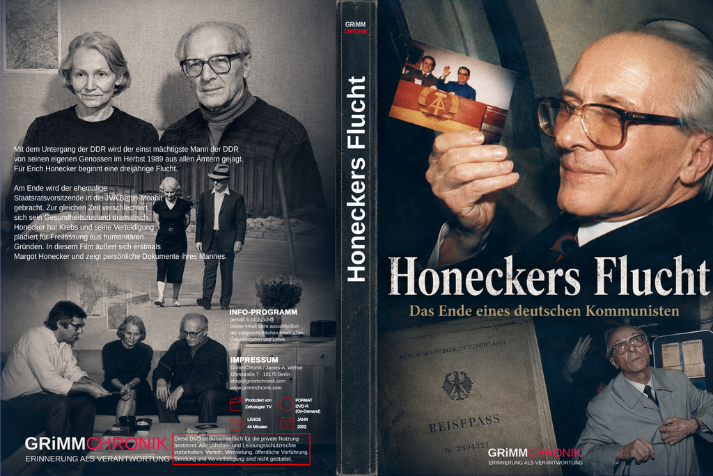 Honeckers Flucht – Das Ende eines deutschen Kommunisten