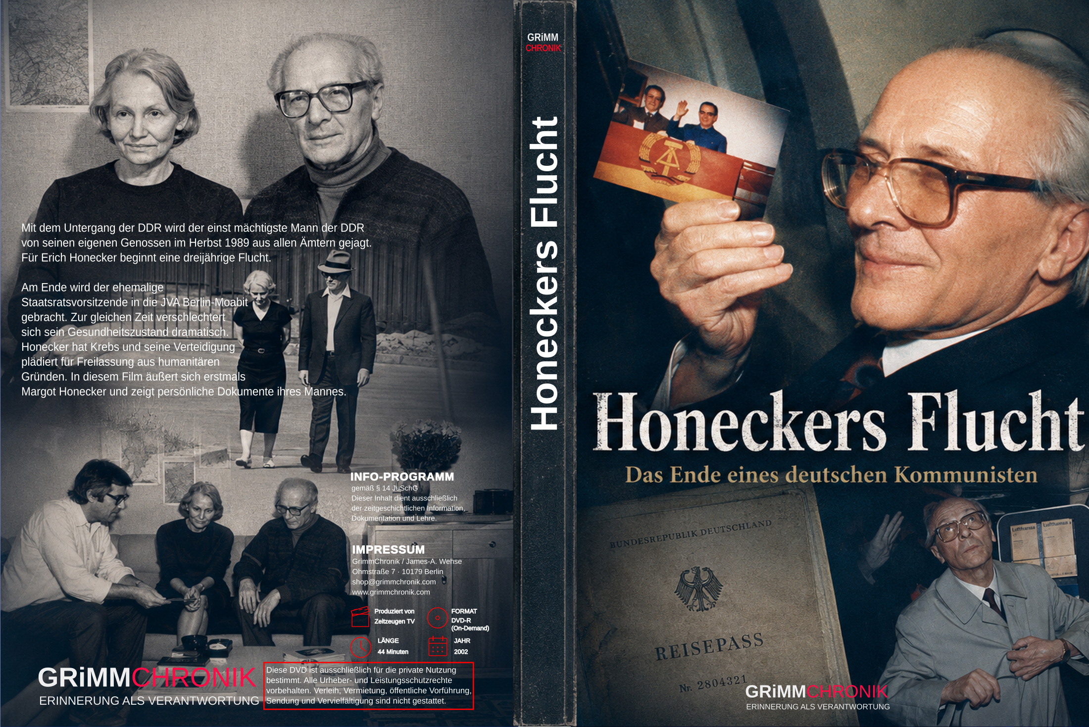 Honeckers Flucht – Das Ende eines deutschen Kommunisten