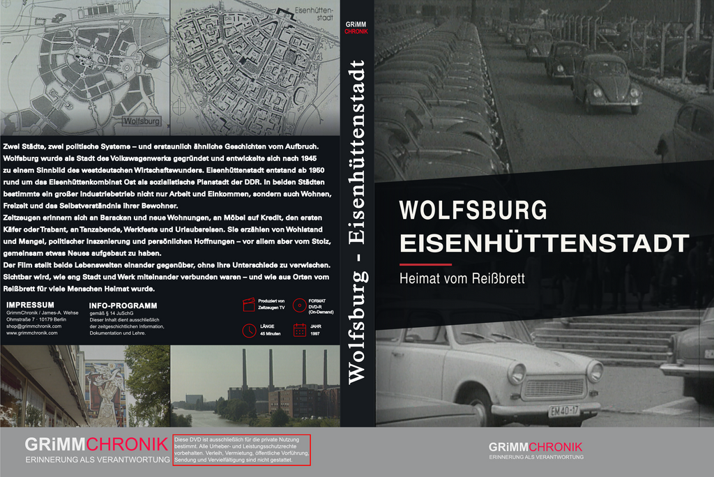 Wolfsburg - Eisenhüttenstadt: Heimat vom Reißbrett