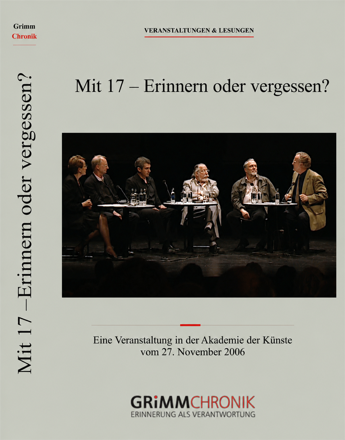 Mit 17 - Erinnern oder vergessen?