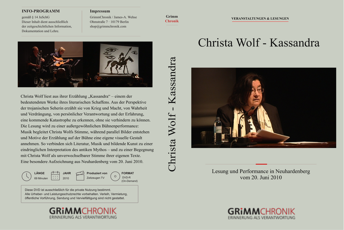Christa Wolf - Kassandra