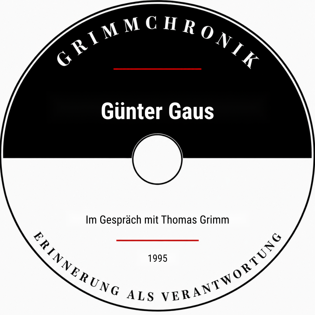 Günter Gaus – Im Gespräch mit Thomas Grimm