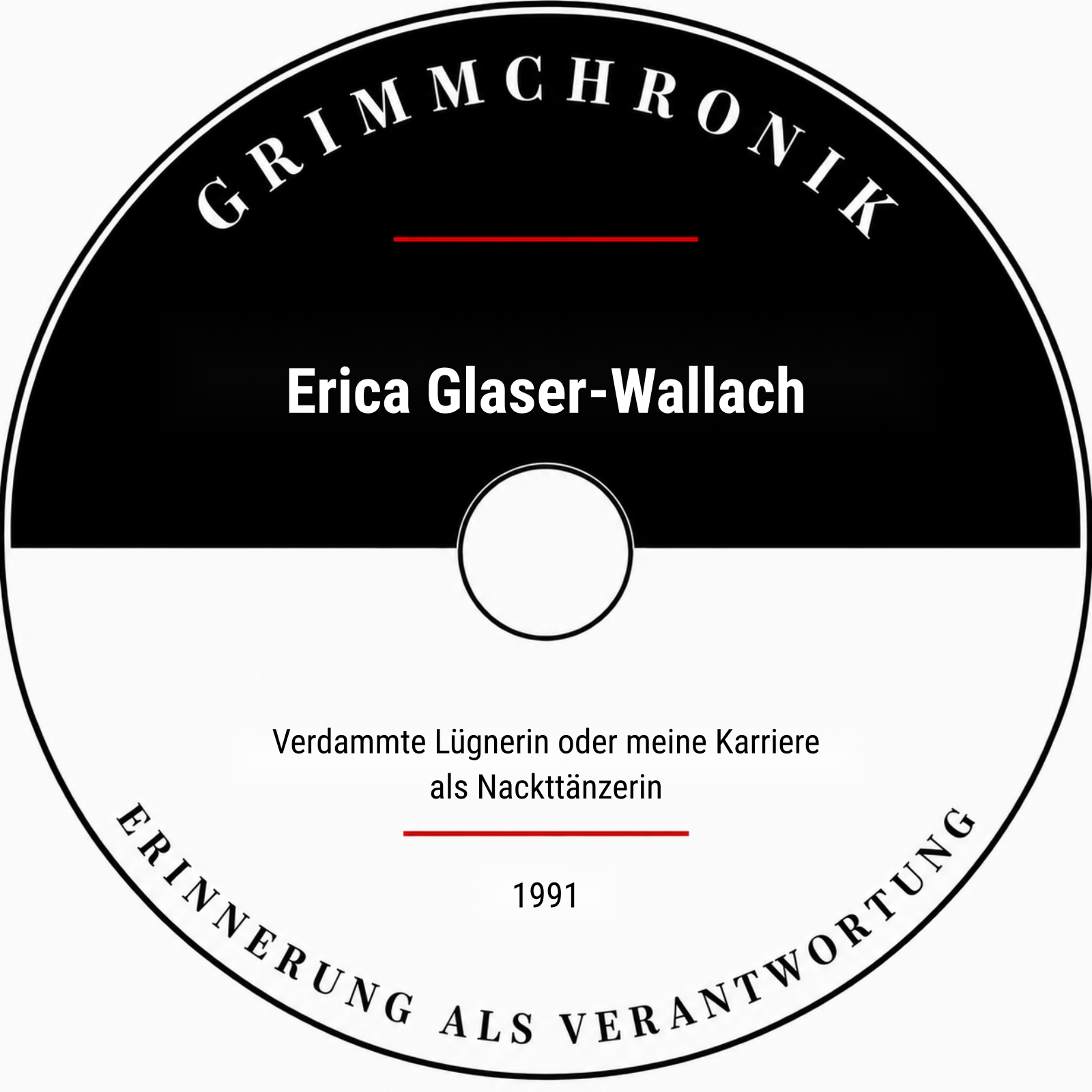 Erica Glaser-Wallach – Verdammte Lügnerin oder meine Karriere als Nackttänzerin