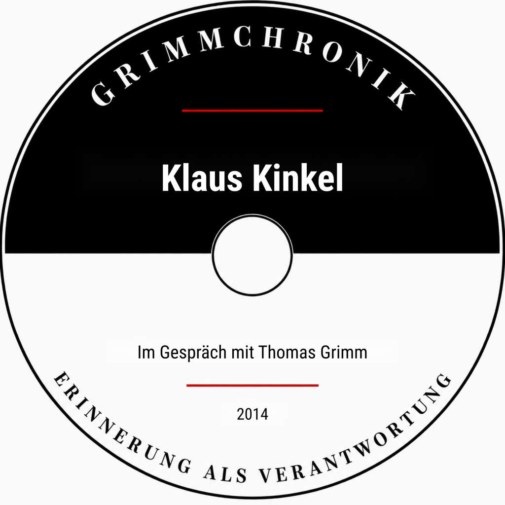 Klaus Kinkel – Im Gespräch mit Thomas Grimm