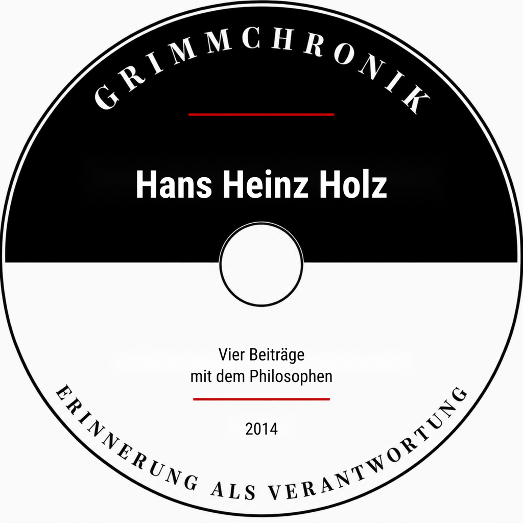 Hans Heinz Holz – Vier Beiträge mit dem Philosophen