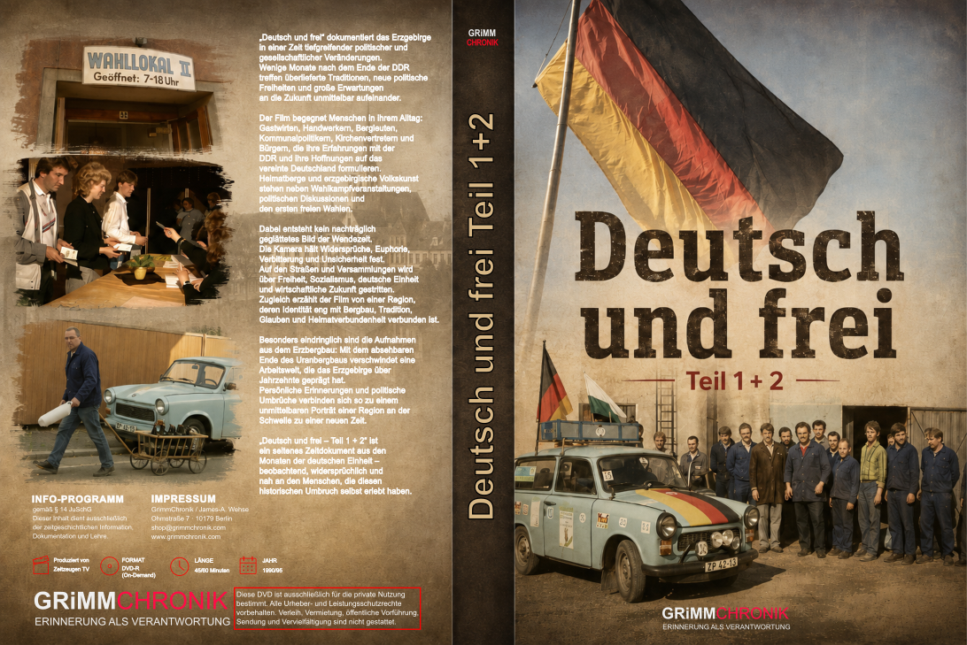 Deutsch und frei Teil 1+2